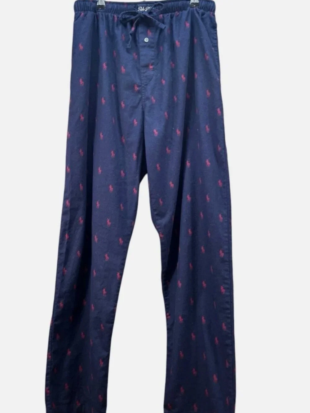 Polo Ralph Lauren Men’s M Sleep Pant Lounge 100% Cotton Flannel Pony